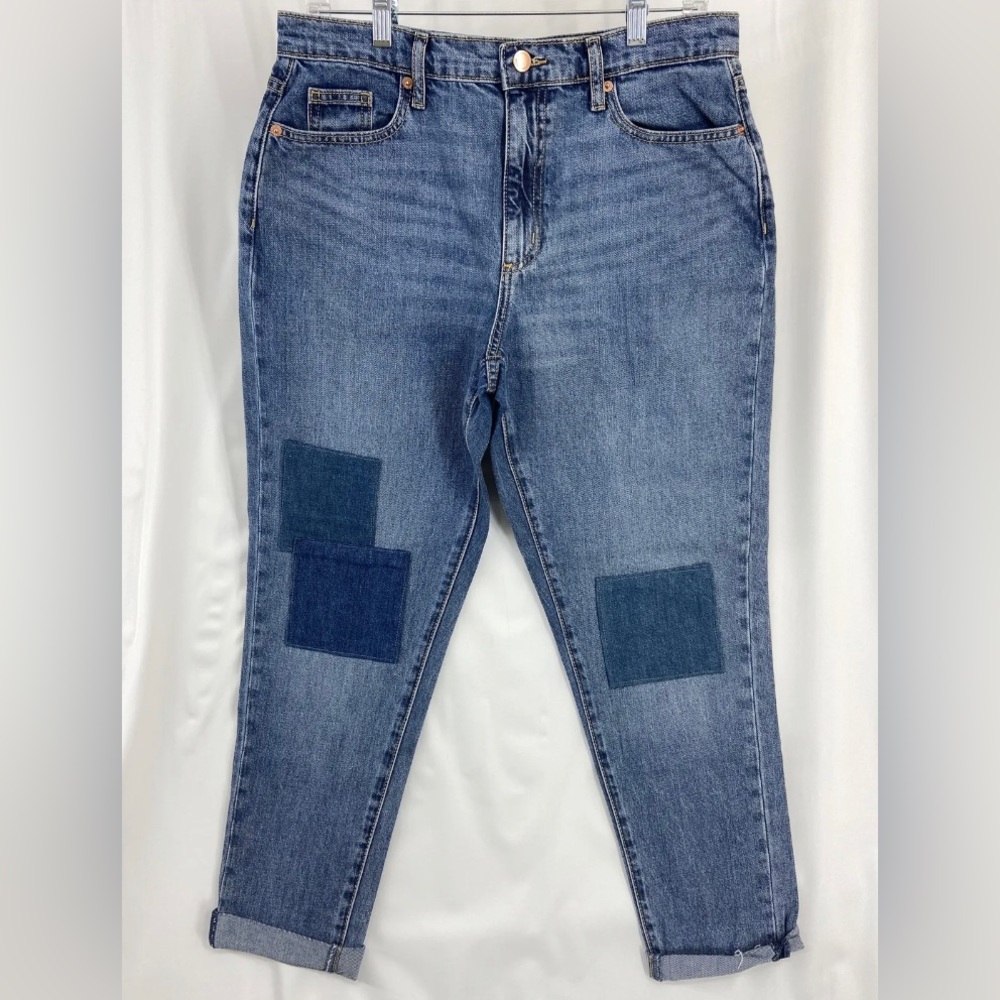 Universal Thread Boyfriend Slim Hip & Thigh Blue Denim Jeans Size 4/27R